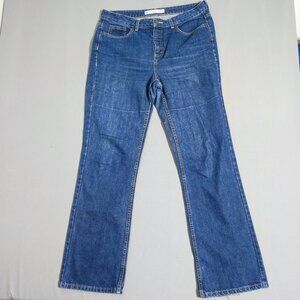 Denver Hayes Classic Fit High-rise Bootcut jeans women's size 12/32 denim blue